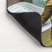 Weihnachten, Weihnachtsmann, Schöne Liste Mousepad (Ecke)