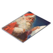 Weihnachten, Weihnachtsmann, Schöne Liste Notizblock (Linke Seite)