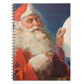 Weihnachten, Weihnachtsmann, Schöne Liste Notizblock (Vorderseite)