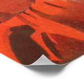 Weihnachten, Weihnachtsmann, Schöne Liste Poster (Ecke)