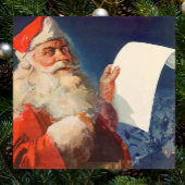 Weihnachten, Weihnachtsmann, Schöne Liste Poster