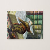 Weihnachten, Weihnachtsmann, Schöne Liste Puzzle (Horizontal)