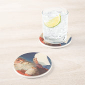 Weihnachten, Weihnachtsmann, Schöne Liste Untersetzer (Seite)