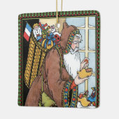 Weihnachten, Weihnachtsmann Spielzeug Schuhe Keramikornament (Links)