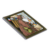 Weihnachten, Weihnachtsmann Spielzeug Schuhe Notizblock (Rechte Seite)