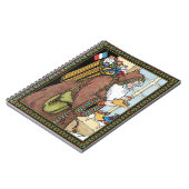 Weihnachten, Weihnachtsmann Spielzeug Schuhe Notizblock (Linke Seite)