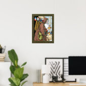 Weihnachten, Weihnachtsmann Spielzeug Schuhe Poster (Heimbüro)