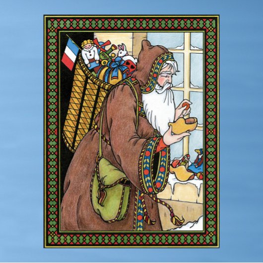 Weihnachten, Weihnachtsmann Spielzeug Schuhe Poster