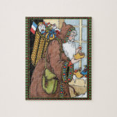 Weihnachten, Weihnachtsmann Spielzeug Schuhe Puzzle (Vertikal)