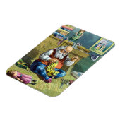 Weihnachten, Weihnachtsmann Spielzeugpuppen machen Magnet (Linke Seite)