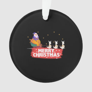 Weihnachten, Weihnachtsmann, Strand Ornament