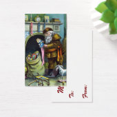 Weihnachten, Weihnachtsmann, Strümpfe mit Spielzeu (Schreibtisch)