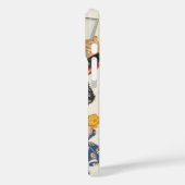 Weihnachten Weihnachtsmann und Kindertanz Case-Mate iPhone Hülle (Rückseite / Links)