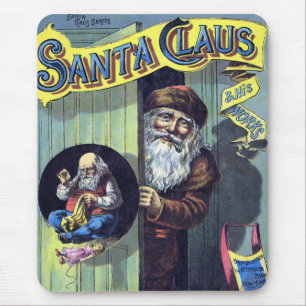 Weihnachten, Weihnachtsmann und sein Werk Mousepad