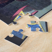 Weihnachten, Weihnachtsmann und sein Werk Puzzle (Seite)