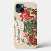 Weihnachten Weihnachtsmann und Tanzkinder Case-Mate iPhone Hülle (Rückseite)