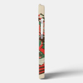 Weihnachten Weihnachtsmann und Tanzkinder Case-Mate iPhone Hülle (Rückseite / Links)