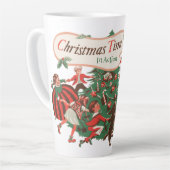 Weihnachten Weihnachtsmann und Tanzkinder Milchtasse (Linke Ecke)