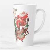 Weihnachten Weihnachtsmann und Tanzkinder Milchtasse (Rechts)