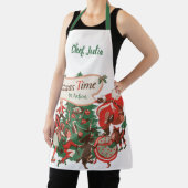 Weihnachten Weihnachtsmann und Tanzkinder Schürze (InSitu)