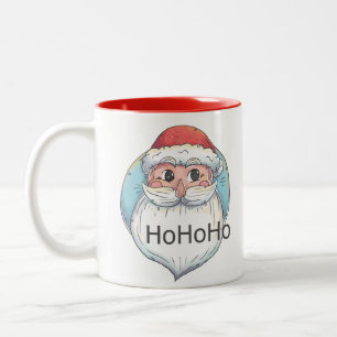 Weihnachten-Weihnachtsmann Zweifarbige Tasse