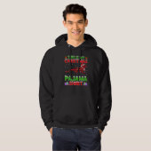Weihnachten Weihnachtsmannmütze Das ist mein bärti Hoodie (Vorne ganz)