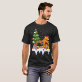 Weihnachten Weihnachtsmannmütze der Bäume Weihnach T-Shirt (Vorne ganz)