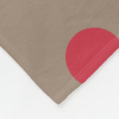 Weihnachten-Weihnachtsmannmütze, Schwarze Frau, ro Fleecedecke (Ecke)