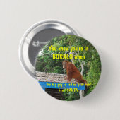 Weihnachten Weihnachtsmanns Borneo Button (Vorne & Hinten)