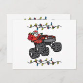 Weihnachten Weihnachtsmonster Lkw Jungen Kinder Kl (Vorne/Hinten)