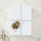 Weihnachten Weihnachtsschüssel Rote Berries Orname Geschenkanhänger (Mit Garn)