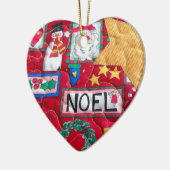 Weihnachten-Weihnachtsverzierung Keramik Ornament (Links)