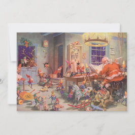 Weihnachten, Weihnachtswerkstatt Einladung