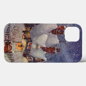 Weihnachten, Weihnachtswerkstatt Nordpol Case-Mate iPhone Hülle (Rückseite (Horizontal))