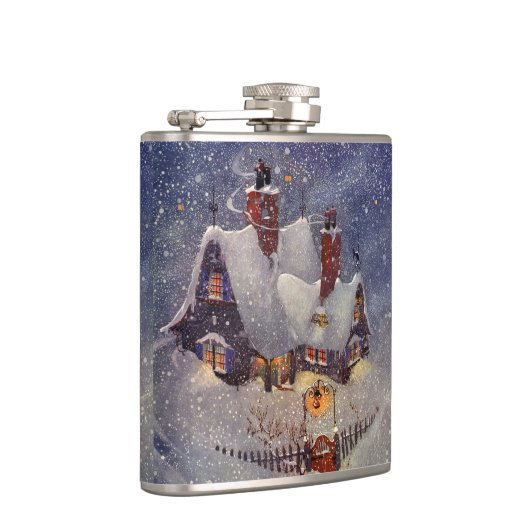 Weihnachten, Weihnachtswerkstatt Nordpol Flachmann (Rechts)