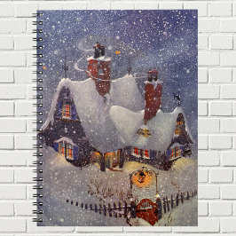 Weihnachten, Weihnachtswerkstatt Nordpol Notizblock