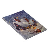 Weihnachten, Weihnachtswerkstatt Nordpol Notizblock (Rechte Seite)