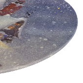 Weihnachten, Weihnachtswerkstatt Nordpol Schneidebrett (Ecke)