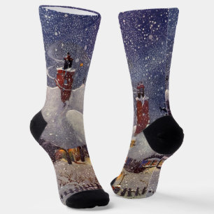 Weihnachten, Weihnachtswerkstatt Nordpol Socken