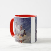 Weihnachten, Weihnachtswerkstatt Nordpol Tasse (Vorderseite Links)