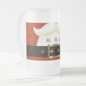 Weihnachten, Weihnachtszeit Mattglas Bierglas (Vorderseite Links)