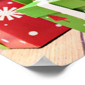 Weihnachten - Weimaraner - Lucy Poster (Ecke)