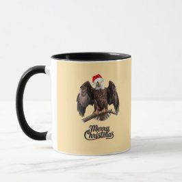 Weihnachten Weißkopfseeadler Tasse