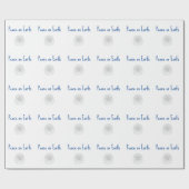 Weihnachten Weltfrieden Beach Sand Dollar Patter Geschenkpapier (Flach)