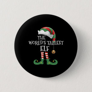 Weihnachten Weltweit größter Elf passend zur Famil Button