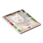 Weihnachten - West Highland Terrier - Abby Notizblock (angewinkelt)
