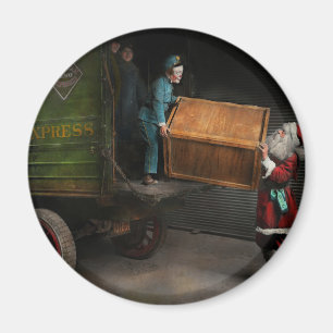 Weihnachten - Wie der Weihnachtsmann Weihnachten 1 Magnet