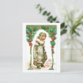 Weihnachten wie früher, Mädchen, Stechpalme (Stehend Vorderseite)