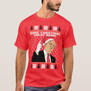 Weihnachten wieder großartig Donald Trump lustig T-Shirt