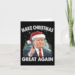 Weihnachten wieder großartig Funny Donald Trump Xm Karte